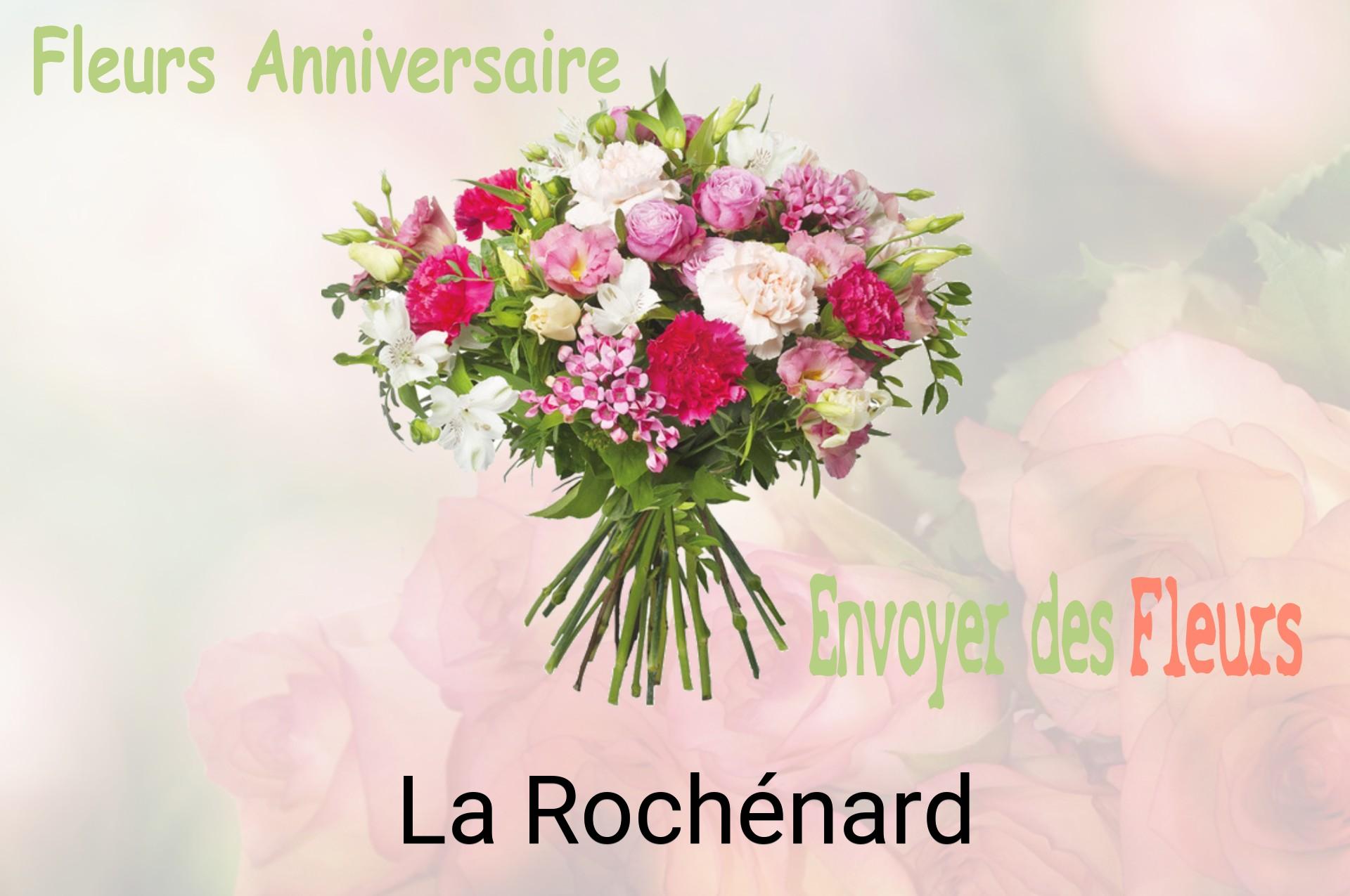 Bouquet de fleurs d’anniversaire livré à La Rochénard